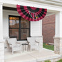 Arizona Cardinals Bunting Pleated Fan Banner