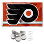 Philadelphia Flyers Banner Flag with Tack Wall Pads