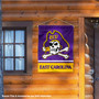 East Carolina Pirates Wordmark Logo Banner Flag