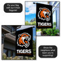 RIT Tigers Logo Double Sided House Flag