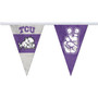 Texas Christian Pennant String Flags