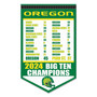 Oregon Undefeated 2024 Season Champions Banner