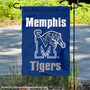 University of Memphis Wordmark Logo Garden Flag