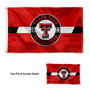 Texas Tech Red Raiders Double Sided Embroidered Flag