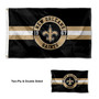 New Orleans Saints Double Sided Embroidered Flag