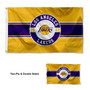 Los Angeles Lakers Double Sided Embroidered Flag