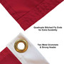 Iowa State Cyclones Double Sided Embroidered Flag