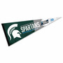 Michigan State University 2025 March Basketball Madness Pennant
