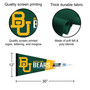 Baylor University 2025 March Basketball Madness Pennant