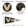 Vanderbilt University 2025 March Basketball Madness Pennant