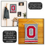 Ohio State Buckeyes O Logo Garden Flag