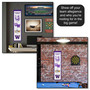 University of Washington Evolution 8x32 Inch Vertical Wool Embroidered Hanging Banner