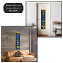 West Virginia Univ Mountaineers Hail WV 8x32 Inch Vertical Wool Embroidered Hanging Banner