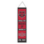 Arkansas State University Red Wolves Evolution 8x32 Inch Vertical Wool Embroidered Hanging Banner