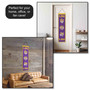 Louisiana State Tigers Evolution 8x32 Inch Vertical Wool Embroidered Hanging Banner