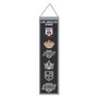Los Angeles Kings Evolution 8x32 Inch Vertical Wool Embroidered Hanging Banner