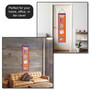 Clemson University Tigers Evolution 8x32 Inch Vertical Wool Embroidered Hanging Banner