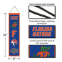 University of Florida Gators Evolution 8x32 Inch Vertical Wool Embroidered Hanging Banner