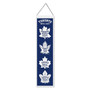 Toronto Maple Leafs Evolution 8x32 Inch Vertical Wool Embroidered Hanging Banner