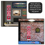 Ohio State University Buckeyes Evolution 8x32 Inch Vertical Wool Embroidered Hanging Banner