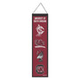 University of South Carolina Gamecocks Evolution 8x32 Inch Vertical Wool Embroidered Hanging Banner