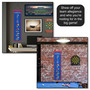 University of Kansas Evolution 8x32 Inch Vertical Wool Embroidered Hanging Banner