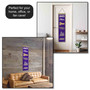 James Madison University Dukes Evolution 8x32 Inch Vertical Wool Embroidered Hanging Banner