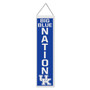 Kentucky Wildcats Big Blue Nation 8x32 Inch Vertical Wool Embroidered Hanging Banner