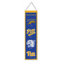 University of Pittsburgh Panthers Evolution 8x32 Inch Vertical Wool Embroidered Hanging Banner