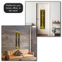 University of Iowa Let's Go Hawkeyes 8x32 Inch Vertical Wool Embroidered Hanging Banner