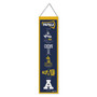 Northern Arizona University Lumberjacks Evolution 8x32 Inch Vertical Wool Embroidered Hanging Banner