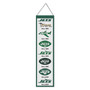 New York Jets Evolution 8x32 Inch Vertical Wool Embroidered Hanging Banner
