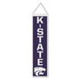Kansas State University Wildcats K-State 8x32 Inch Vertical Wool Embroidered Hanging Banner
