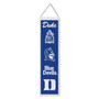 Duke University Blue Devils Evolution 8x32 Inch Vertical Wool Embroidered Hanging Banner