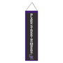Colorado Rockies Slogan 8x32 Inch Vertical Wool Embroidered Hanging Banner