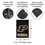 Purdue University Wordmark Logo Garden Flag