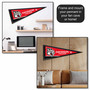 Davidson Wildcats Wordmark Logo Pennant