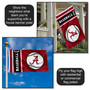 Alabama Crimson Tide Baseball Flag