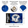 Grand Valley State Lakers Helmet Flag