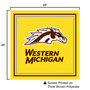 Western Michigan Broncos Large Table Cloth