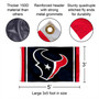 Houston Texans Jersey Stripes New Logo 3x5 Banner Flag