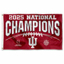 Indiana Hoosiers National Champions 2025 Flag
