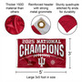 Indiana Hoosiers National Champions 2025 Flag