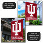 Indiana University 2025 National Champions Banner Flag