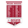 Indiana Hoosiers 2025 Undefeated Season and National Champions Banner
