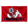 Fresno State Bulldogs Red Logo Flag