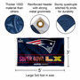 New England Patriots AFC Super Bowl LX Bound Flag