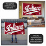 Indiana Hoosiers Script Wordmark Logo Flag