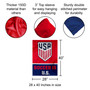 Soccer is U.S. Banner Flag
