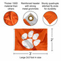 Clemson Logo 2'x3' Flag
